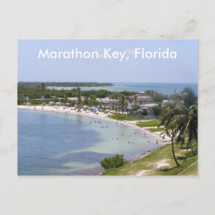 Sehenswürdigkeiten des Marathons Postkarte