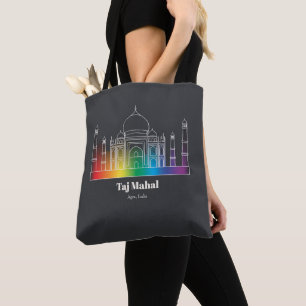 Sehenswürdigkeiten im Licht Taj Mahal Tasche