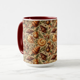 Sehnsucht nach Croissants Tasse