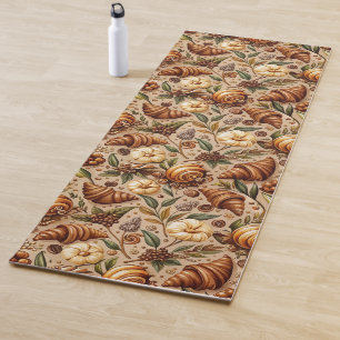 Sehnsucht nach Croissants Yogamatte