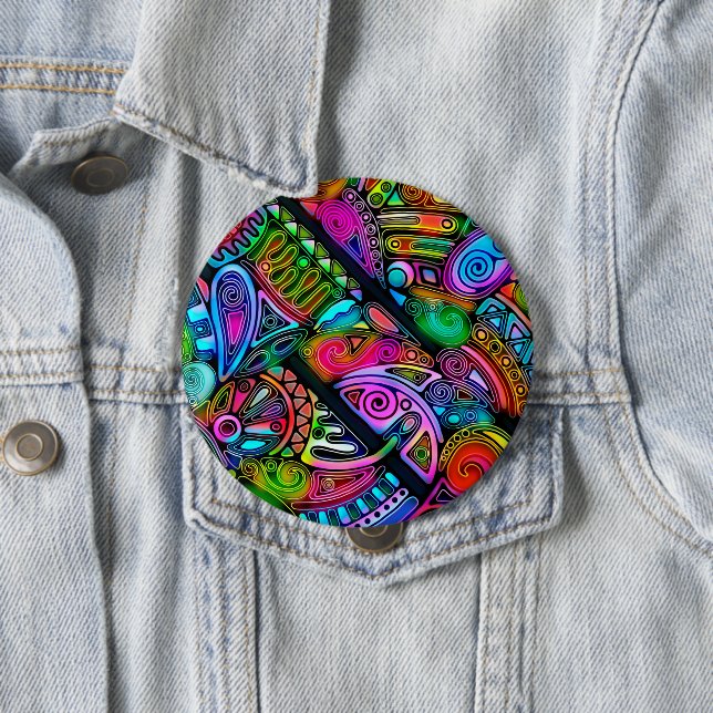 Sehr abstrakte Formen Art 10 Button (Beispiel)
