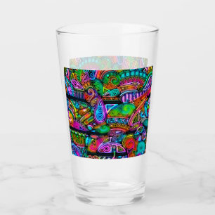 Sehr abstrakte Formen Art 10 Glas