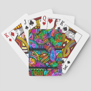 Sehr abstrakte Formen Art 10 Spielkarten