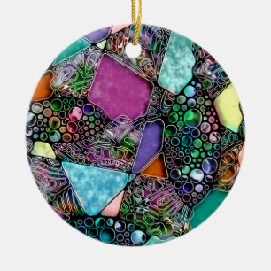 Sehr abstrakte Formen Art 11 Keramik Ornament