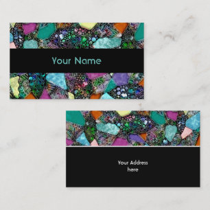 Sehr abstrakte Formen Art 11 Visitenkarte