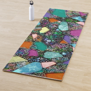 Sehr abstrakte Formen Art 11 Yogamatte