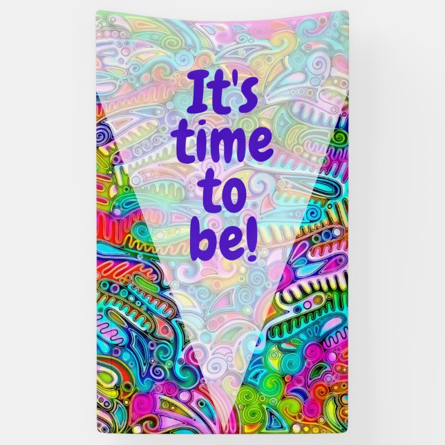 Sehr abstrakte Formen Art 9 Banner (Vertikal)