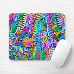 Sehr abstrakte Formen Art 9 Mousepad