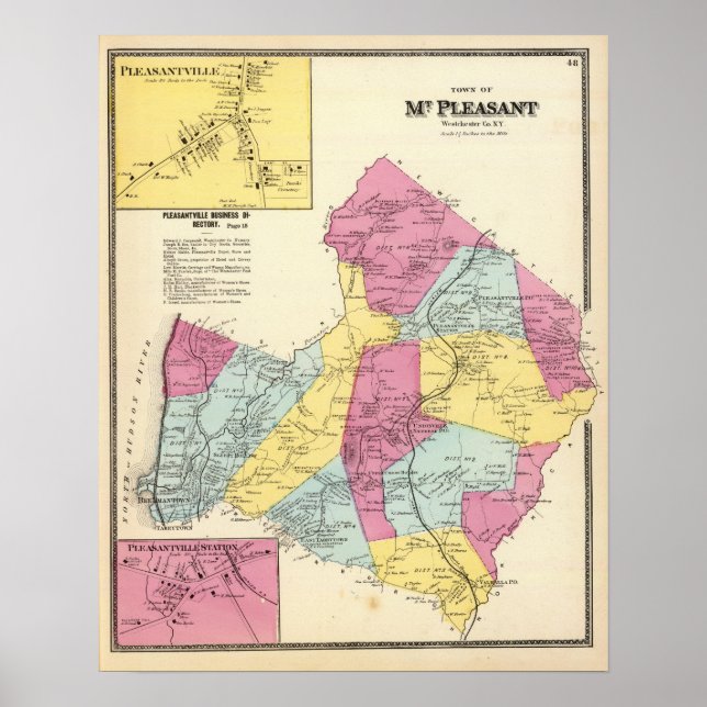 Sehr angenehm, Stadt Poster (Vorne)