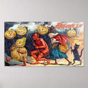 Sehr Beängstigend Halloween Poster