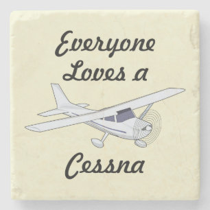 Sehr Cool jeder Lieben eine Cessna Steinuntersetzer