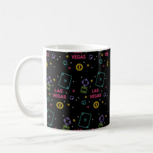 Sehr Cool und farbenfroh Casino Las Vegas Kaffeetasse