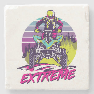 Sehr Cool und farbenfroh Extreme ATV Steinuntersetzer