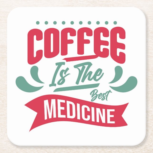Sehr Cool und Süßer Kaffee oder Java Rechteckiger Pappuntersetzer (Vorderseite)