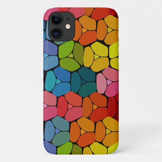 Sehr Coole Abstrakte Formen iPhone Case (Rückseite)