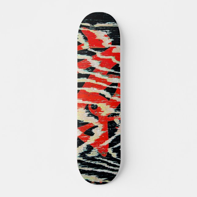Sehr Coole asiatische Kalligrafie Skateboard (Vorne)