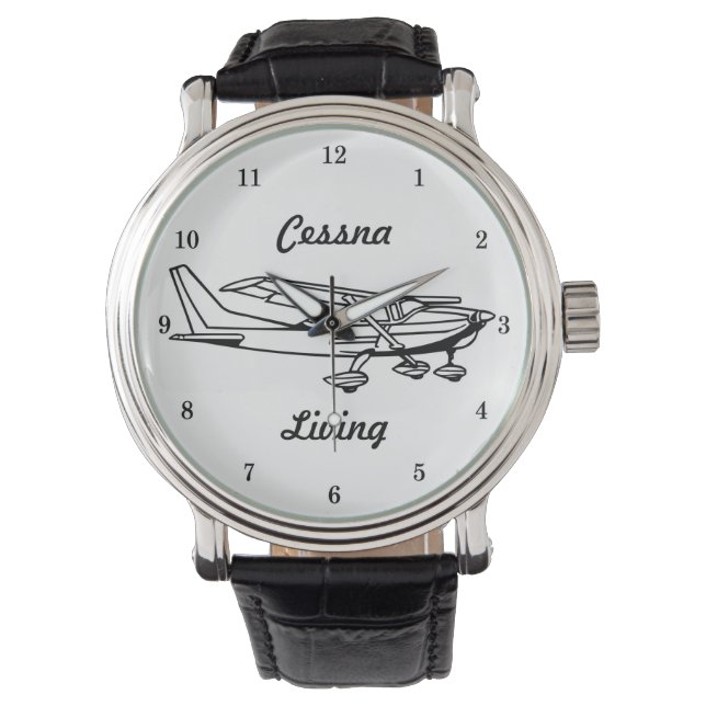Sehr Coole Cessna-Armbanduhr Armbanduhr (Vorderseite)