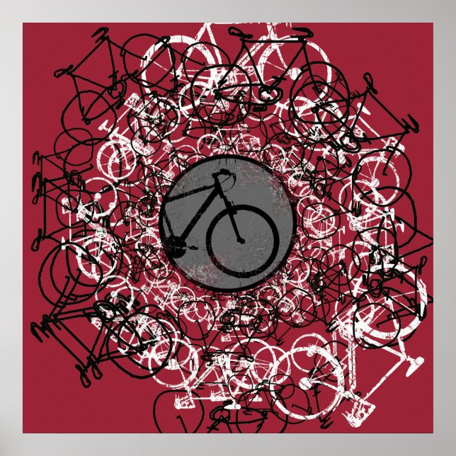 Sehr coole Dekoration mit dem Fahrrad (Vorne)