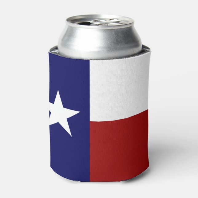 Sehr Coole Fahne aus dem Patriotischen Texas Dosenkühler (Kanne Vorderseite)