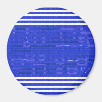 Sehr Coole Streifen mit blauer Geometrie