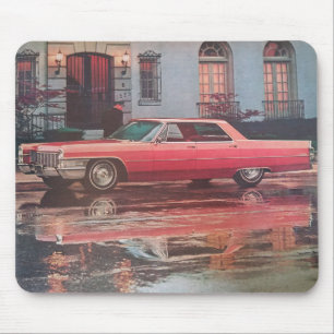 Sehr coole Vintage-Automobil-Mausmatte Mousepad