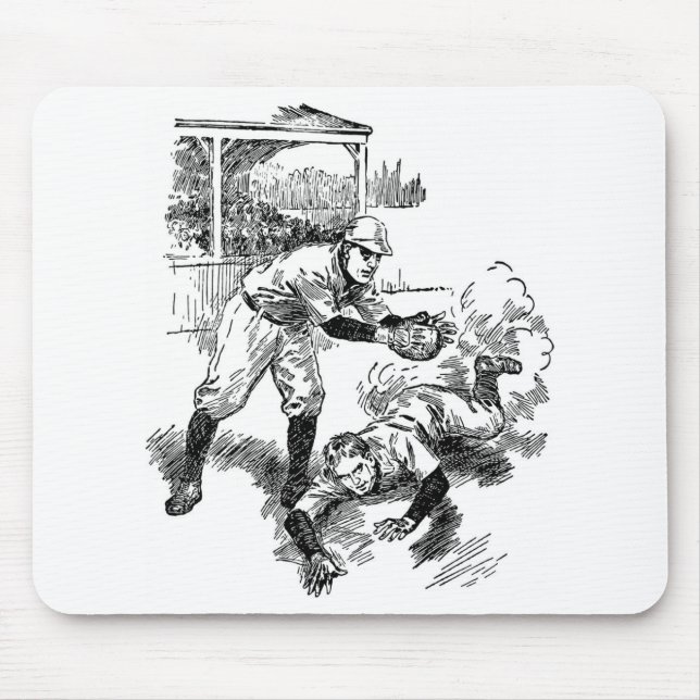 Sehr Cooler Baseball-Maus-Mat Mousepad (Vorne)