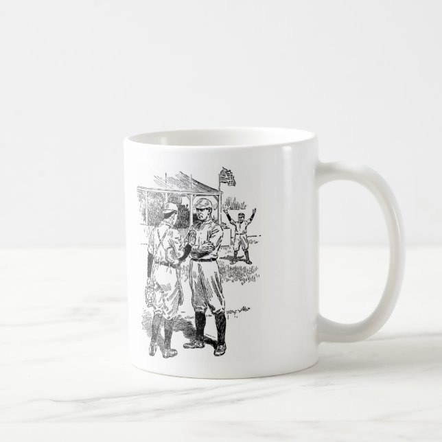 Sehr Cooler klassischer Baseballkaffee Kaffeetasse (Rechts)