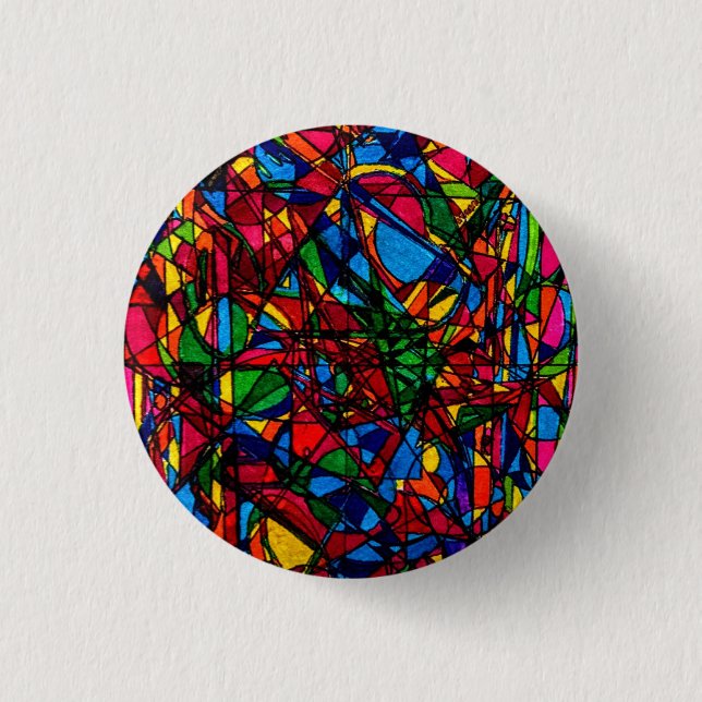 Sehr cooler Knopf sind SIE die einzige Person! Button (Vorderseite)