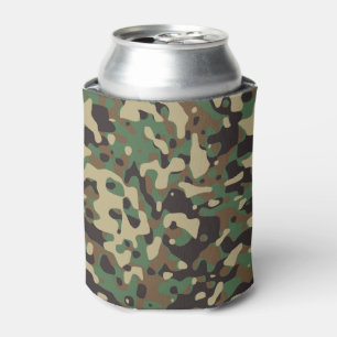 Sehr Cooles Jägerstil Holzlandmuster Camouflage Dosenkühler