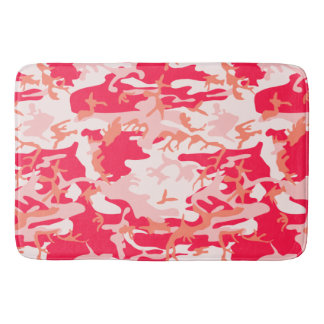 Sehr Cooles Muster der rosa Camouflage im militäri Badematte