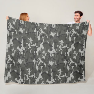 Sehr Cooles Muster städtischer Camouflage im milit Fleecedecke