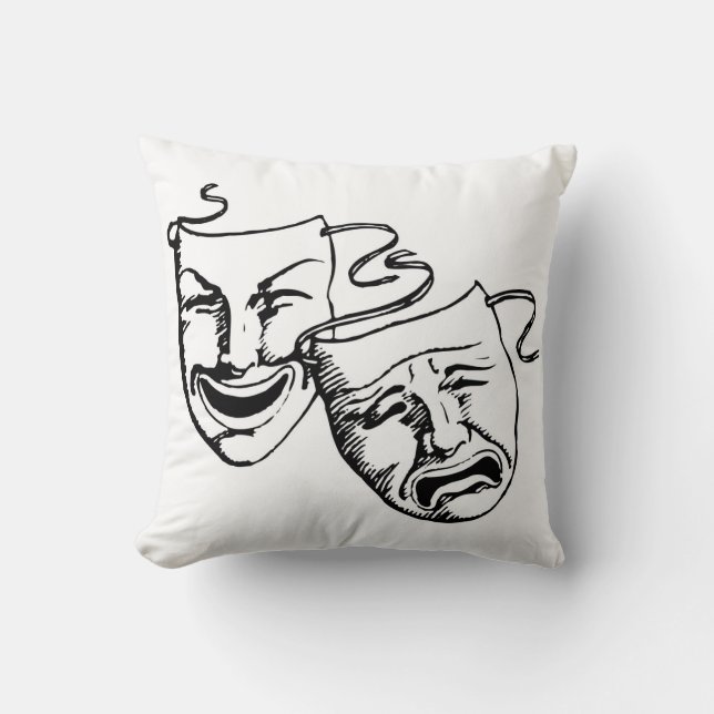 Sehr Cooles Throw Kissen (Vorderseite)