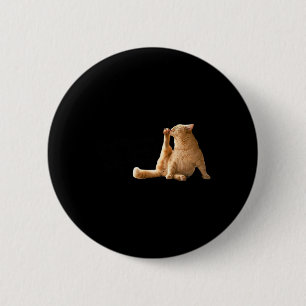 Sehr demütigende Cly Meme Funny Cat Button
