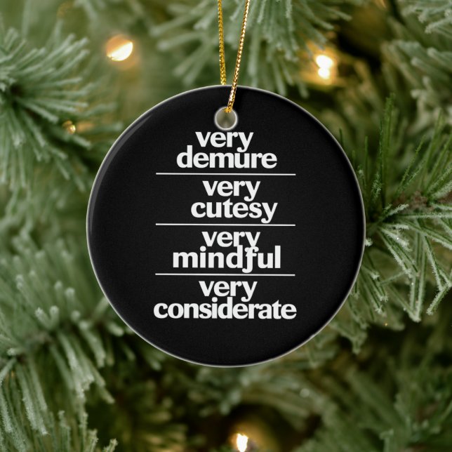 Sehr dünne Haut sehr kostbare Belastung Keramik Ornament (Baum)