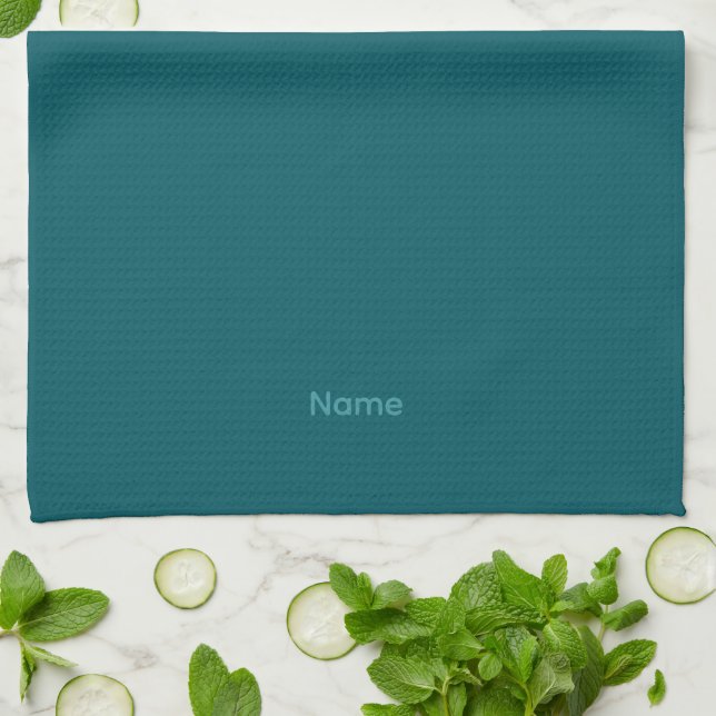 Sehr einfaches minimalistisches Design  Geschirrtuch (Gefaltet)