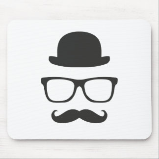 Sehr englischer Schnurrbart Mousepad