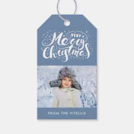 Sehr frohe Weihnachts-Foto-Geschenktasten | Slate  Geschenkanhänger