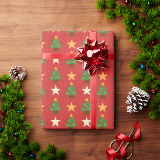 Sehr fröhliches Weihnachts-Muster Geschenkpapier
