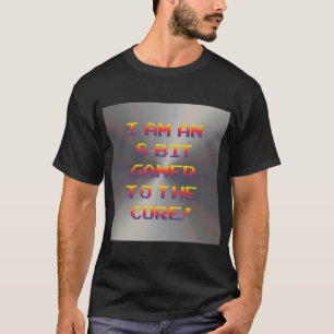 Sehr Fun Classic Arcade 8-Bit-Gamer-T - Shirt