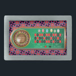 Sehr Fun European Roulette Table Gürtelschnalle<br><div class="desc">Dies ist ein sehr lustiger europäischer Roulette-Tischband</div>