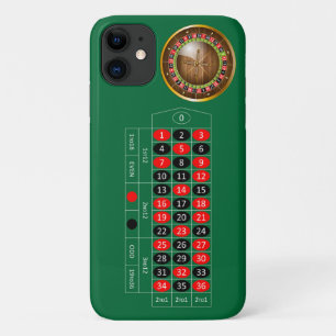 Sehr Fun European Roulette Table Image iPhone Case