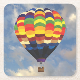 Sehr Fun Hot Air Ballon Untersetzer Set