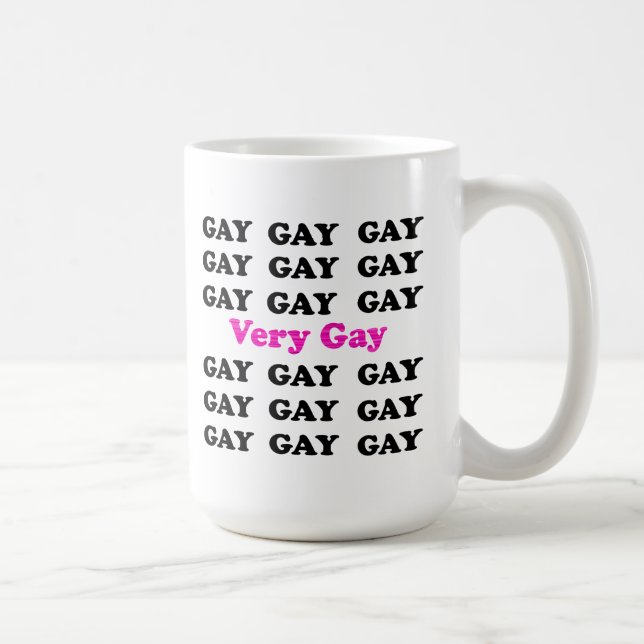 Sehr Gay Kaffeetasse (Rechts)