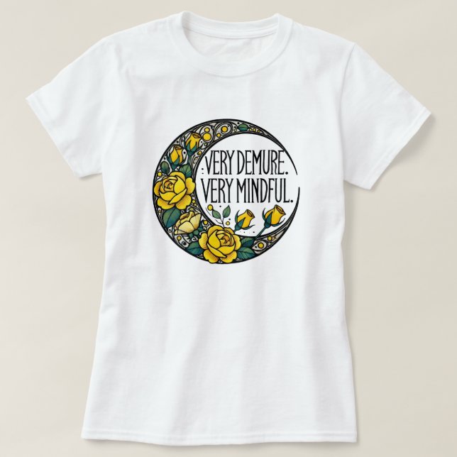 Sehr gedämpft Meme T-Shirt (Design vorne)