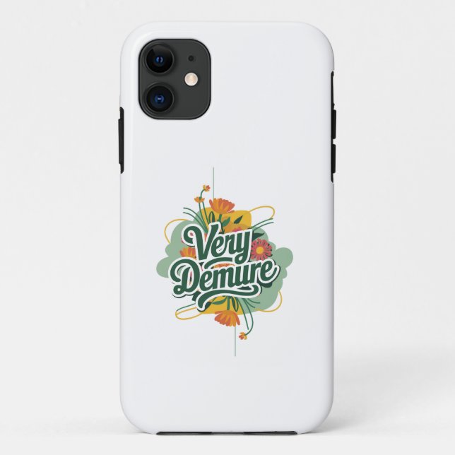 Sehr gedämpft, sehr vorsichtiger Trend Case-Mate iPhone Hülle (Rückseite)