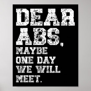 Sehr geehrte Abs. Vielleicht ein T-Shirt für eine Poster