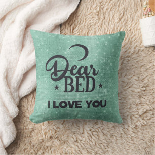 Sehr geehrte Bed I Liebe Sie Kissen