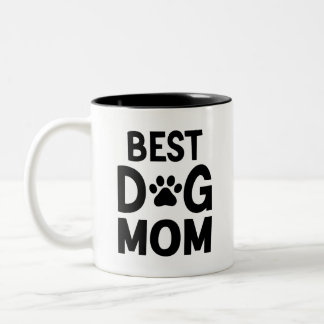 Sehr geehrte Mama des Hundes, Funny Dog Mama, Mama Zweifarbige Tasse