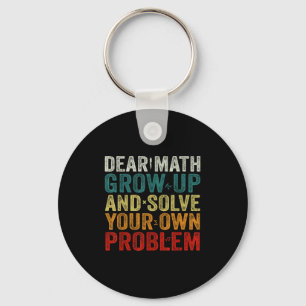 Sehr geehrte Mathematik wächst auf und löst Ihre e Schlüsselanhänger