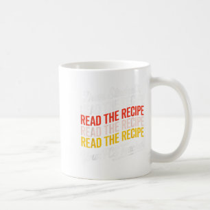 Sehr geehrte Schüler, lesen Sie das Rezept Ihre Fc Kaffeetasse